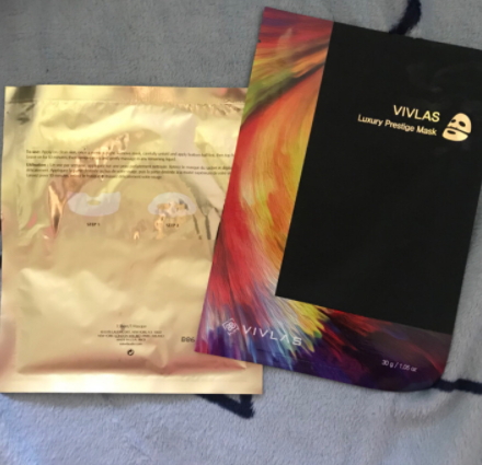 vivlas唯蘭頌白金俠面膜和黃金俠面膜對比 vivlas唯蘭頌白金俠面膜和黃金俠面膜對比