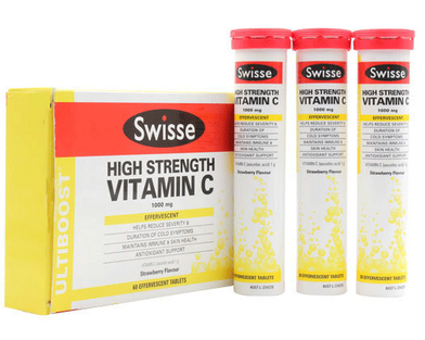 swisse泡騰片沖多少水？