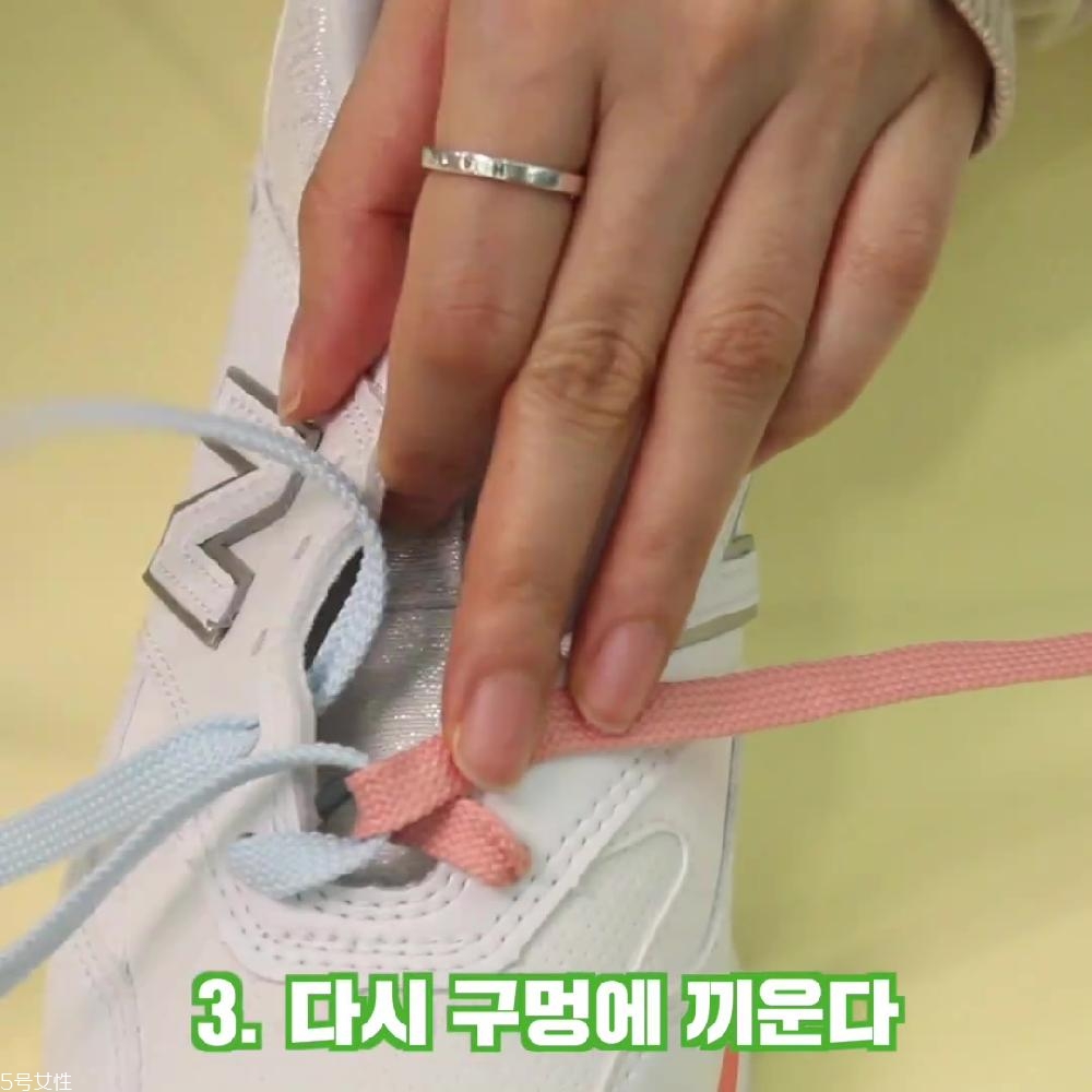 鞋帶梯形系法圖解 梯形鞋帶的系法圖解 鞋帶梯形系法圖解 梯形鞋帶的系法圖解