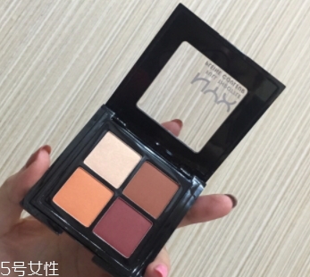 nyx南瓜色眼影怎么用？nyx南瓜盤畫法
