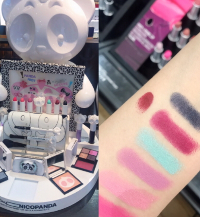 mac魅可熊貓聯(lián)名系列色號試色 mac魅可熊貓聯(lián)名系列色號試色