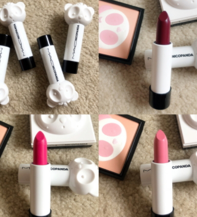 mac魅可熊貓聯(lián)名系列色號試色 mac魅可熊貓聯(lián)名系列色號試色