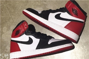 aj 1黑腳趾是荔枝皮嗎？aj 1黑腳趾皮質是不是荔枝皮
