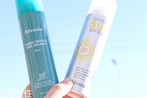 jm防曬噴霧和水晶防曬噴霧哪個好？