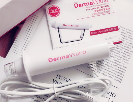 dermawand逆齡射頻注氧棒怎么用？