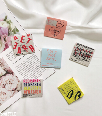 red earth紅地球火柴盒口紅哪個顏色最好看 red earth紅地球火柴盒口紅哪個顏色最好看