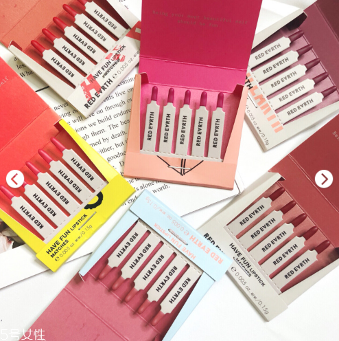 red earth紅地球火柴盒口紅哪個顏色最好看 red earth紅地球火柴盒口紅哪個顏色最好看