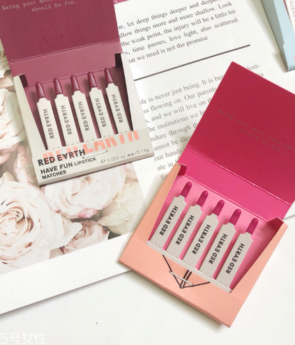 red earth紅地球火柴盒口紅哪個顏色最好看 red earth紅地球火柴盒口紅哪個顏色最好看