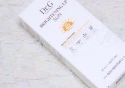 DR G防曬霜怎么樣？dr g防曬霜油不油