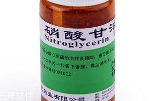 硝酸甘油能降心率嗎？心率高吃硝酸甘油可以嗎？