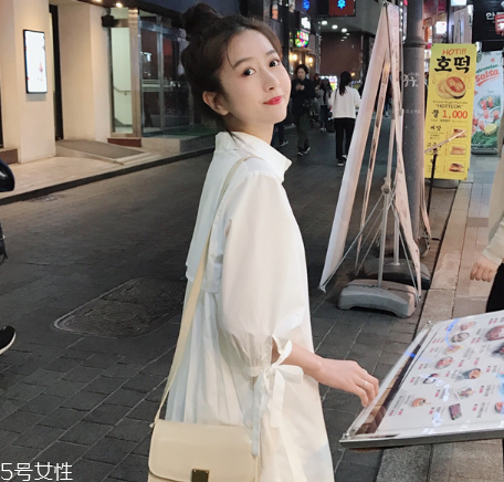 襯衫裙怎么穿好看？襯衫裙穿搭圖片