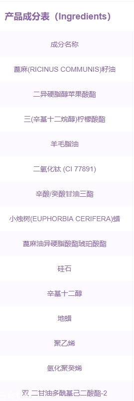 倩碧口紅孕婦能用嗎？倩碧口紅成分