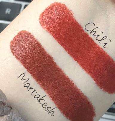 mac marrakesh和chili一樣嗎？mac marrakesh和chili哪個好看