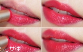 櫻桃粉口紅是什么顏色？櫻桃粉口紅試色圖片