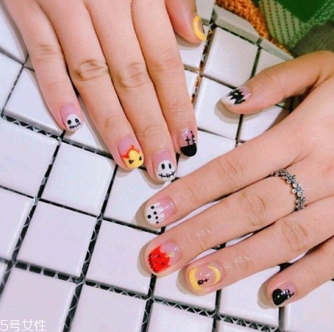 萬(wàn)圣節(jié)女巫美甲教程 零基礎(chǔ)也可以畫(huà)很美