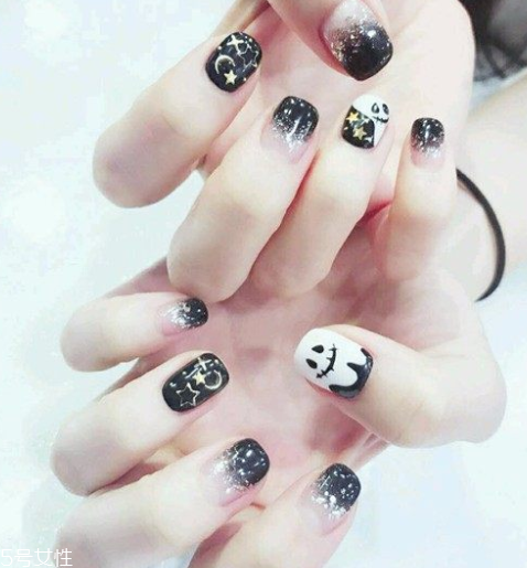 萬(wàn)圣節(jié)女巫美甲教程 零基礎(chǔ)也可以畫(huà)很美