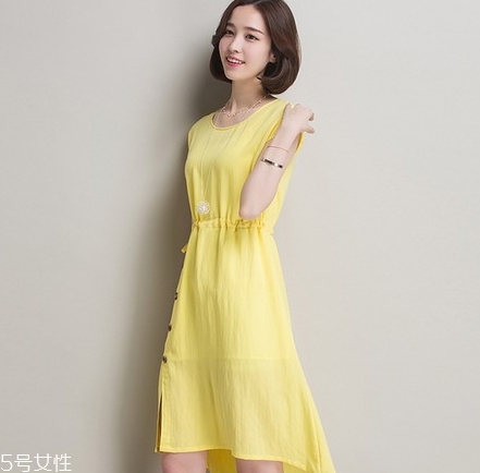 棉麻長(zhǎng)裙子怎么搭配？文藝妹紙都這樣穿