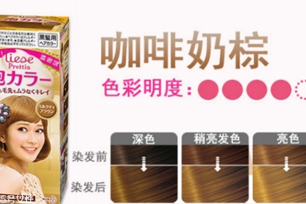 花王泡沫染發(fā)劑哪個顏色好看 三大網紅色號供你選擇