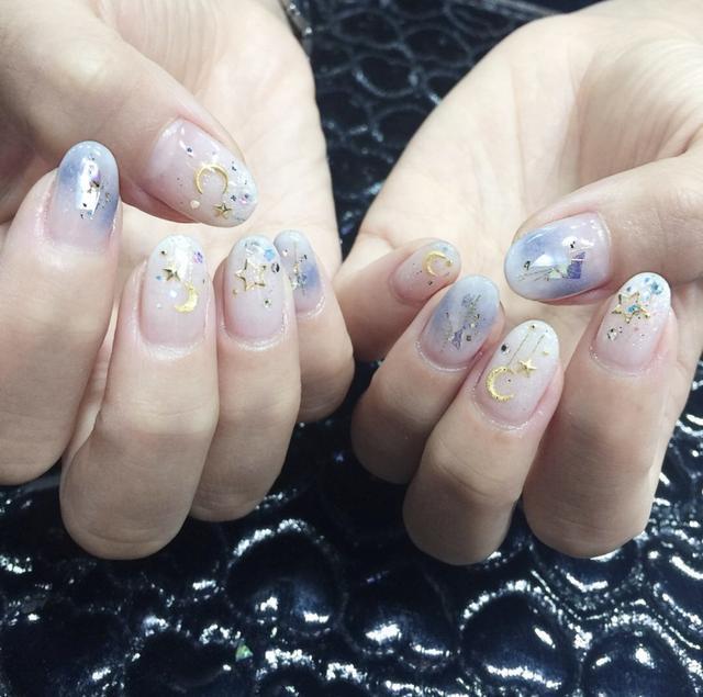 藍色系美甲圖片2019 仙氣滿滿藍色系美甲 藍色系美甲圖片2019 仙氣滿滿藍色系美甲