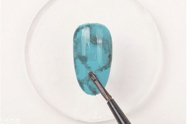 藍(lán)色鉆石美甲教程 藍(lán)色小花美甲教程 藍(lán)色鉆石美甲教程 藍(lán)色小花美甲教程