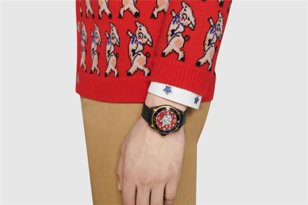 gucci三只小豬手表多少錢(qián) 爆款豬年限定