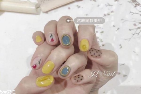 金泫雅同款美甲 泫雅美甲ins圖片 金泫雅同款美甲 泫雅美甲ins圖片