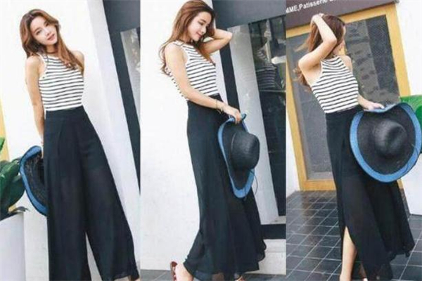 黑色闊腿褲怎么搭配 上衣這樣選擇 黑色闊腿褲怎么搭配 上衣這樣選擇