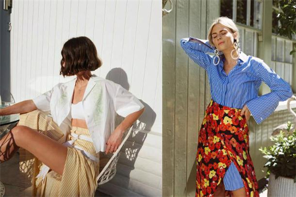 開叉半身裙怎么搭配 夏季最流行半裙穿搭 開叉半身裙怎么搭配 夏季最流行半裙穿搭