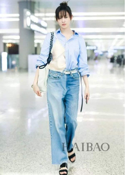 闊腿牛仔褲怎么搭配最好看 闊腿牛仔褲怎么搭配最好看