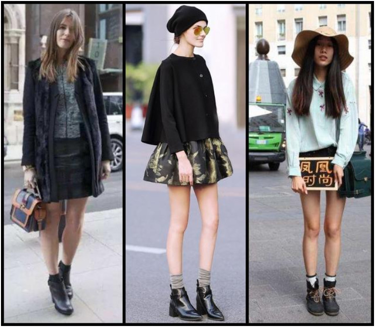 堆堆襪怎么搭配圖片 堆堆襪搭配鞋子效果圖 堆堆襪怎么搭配圖片 堆堆襪搭配鞋子效果圖