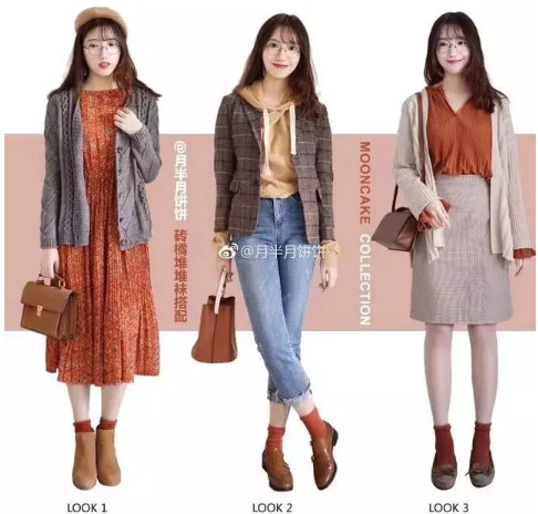 堆堆襪怎么搭配圖片 堆堆襪搭配鞋子效果圖 堆堆襪怎么搭配圖片 堆堆襪搭配鞋子效果圖