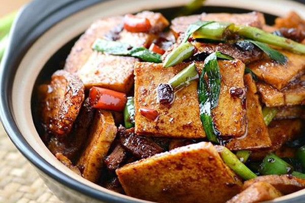 花肉千頁豆腐怎么做 花肉千頁豆腐的做法 花肉千頁豆腐怎么做 花肉千頁豆腐的做法